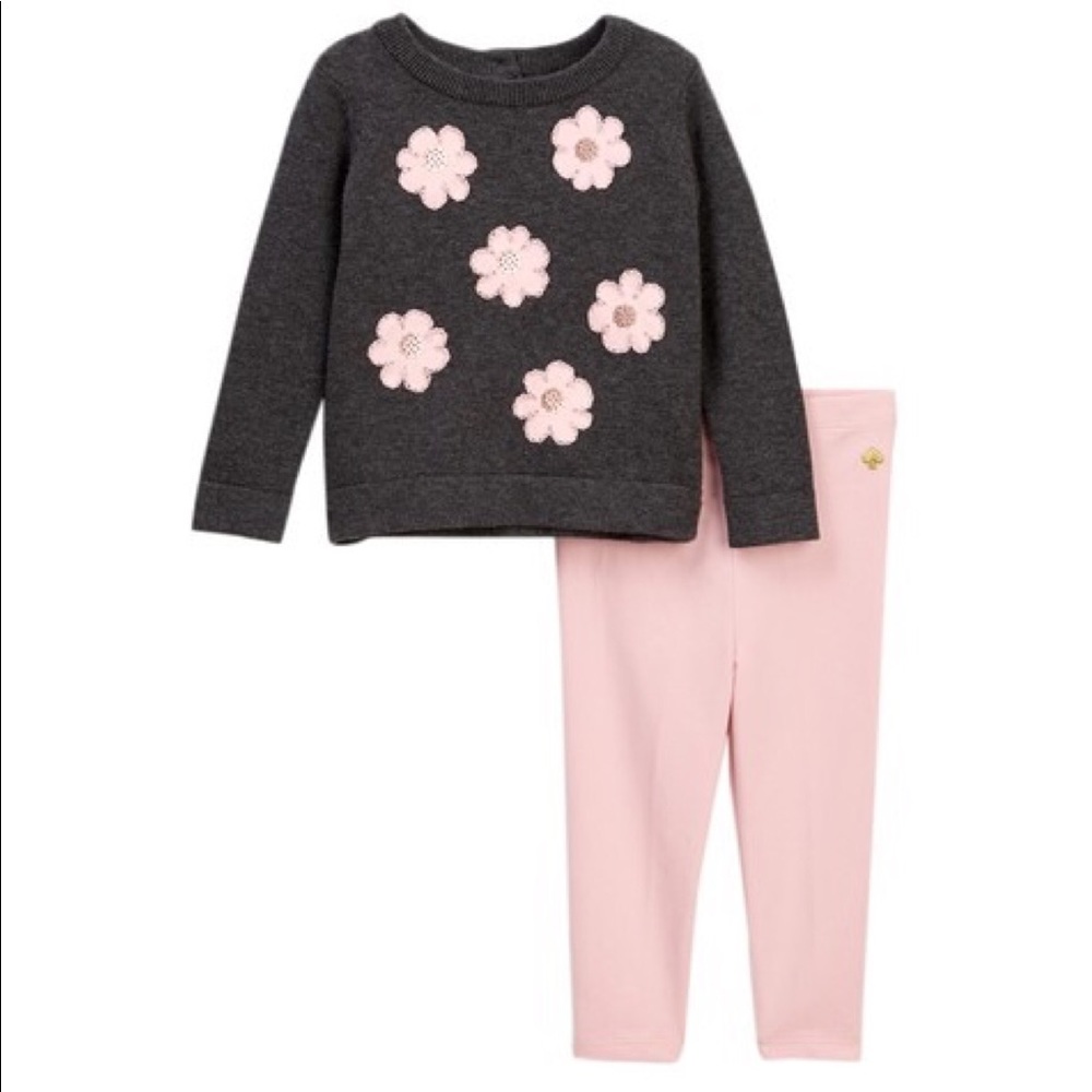 kate spade new york swing sweater & legging set